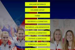 H2H - Fed cup - Česko - Francie