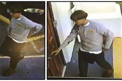CCTV video stills show a suspect which police are searching for in connection with the shooting of several people at a church in Charleston