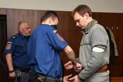 Karel Kašpar u soudu