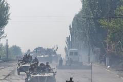 Vuhlehirsk – ukrajina - rusko – separatisté – boj – válka