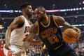 NBA: Playoffs-Cleveland Cavaliers at Chicago Bulls (James, Butler)