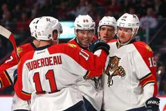 Aleksander Barkov a Jonathan Huberdeau (Florida Panthers)