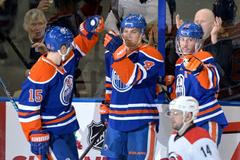 NHL: Carolina Hurricanes proti Edmonton Oilers (Taylor Hall)
