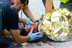 Pád Domenica Pozzoviva na Giru 2015