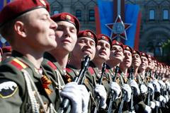 Vojenská přehlídka v Moskvě