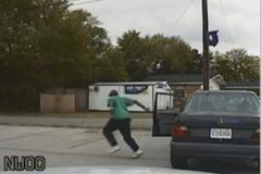 Walter Scott utíká před policií