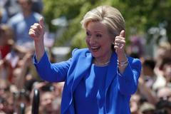 Hillary Clintonová v New Yorku oficiálně zahájila předvolební kampaň.