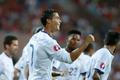 Arménie - Porugalsko:Cristiano Ronaldo slaví gól