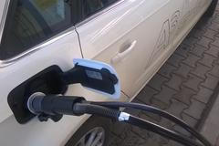 Audi A3 g-tron tankování