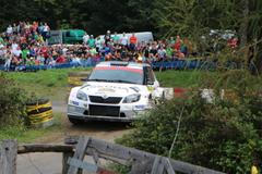 Barum rallye 2014: Jan Kopecký, Škoda Fabia R5 Test