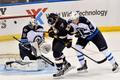 St. Louis Blues - Winnipeg Jets: Ondřej Pavelec a Dimitrij Jaškin