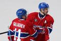 Tomáš Plekanec a Brendan Gallagher (Montreal Canadiens)