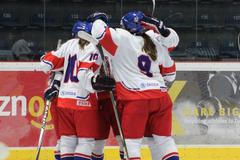 Ženská hokejová reprezentace na kempu ve Znojmě