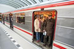 Otevření nového úseku metra