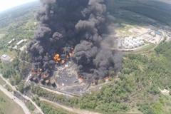 Nedaleko Kyjeva vypukl obrovský požár. Hasili ho dva dny