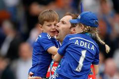 Petr Čech s rodinou