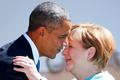 Obama - Merkelová - summit G7 - Bavorsko