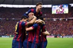 Finále LM, Barcelona-Juventus: Barcelona slaví gól na 1:0