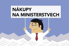 Nákupy na ministerstvech