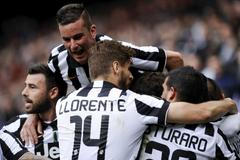 Radost hráčů Juventusu