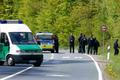 Policie blízko města Oberursel