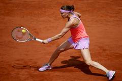 Lucie Šafářová ve čtvrtfinále French Open 2015