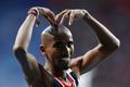MS v atletice 2013 - 5000 m mužů, finále: vítězný Mo Farah