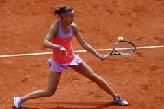 Luce Šafářová na French Open 2015