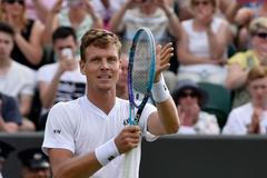 Tomáš Berdych ve druhém kole na Wimbledonu 2015