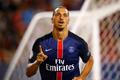 Zlatan Ibrahimovic (PSG) slaví gól v síti Manchesteru United v přípravě na sezonu 2015/16
