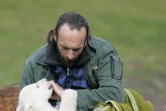 Lední medvídě Knut s "tatínkem"