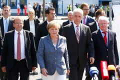 Merkelová V Heidenau