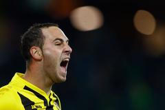 EL, Young Boys Bern-Slovan Bratislava: Jan Lecjaks slaví gól