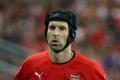 Petr Čech před prvním zápasem za Arsenal.