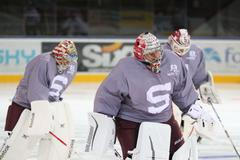 První trénink Sparty: Tomáš Pöpperle