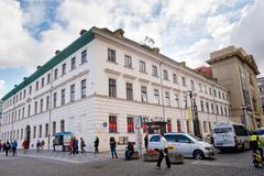 Bývalý klášter na náměstí Republiky v Praze