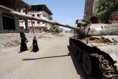 Jemenské město Aden