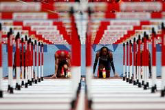 MS v atletice 2015, 100 m př.: Petr Svoboda a  Pascal Martinot-Lagarde