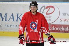 Patrik Eliáš si zatrénoval v rodné Třebíči