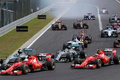 F1, VC Maďarska 2015: start