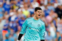 Thibaut Courtois v přípravě Chelsea