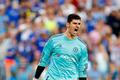 Thibaut Courtois v přípravě Chelsea