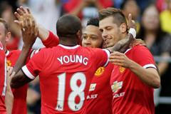 Morgan Schneiderlin, Ashley Young a Memphis Depay