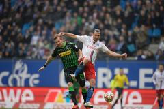 Hamburk vs. Mönchengladbach: Petr Jiráček