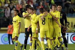 Radost hráčů Villarrealu