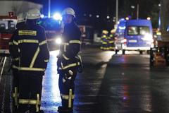 Požár ve Schwarzwaldu