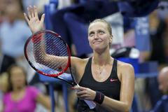 Petra Kvitová v osmifinále US Open 2015