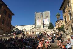 Španělské schody v Říme