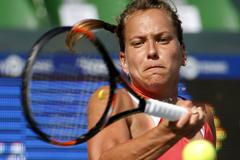 Barbora Strýcová na turnaji v Tokiu 2015