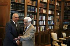 Řecko - Meimarakis - Pavlopulos